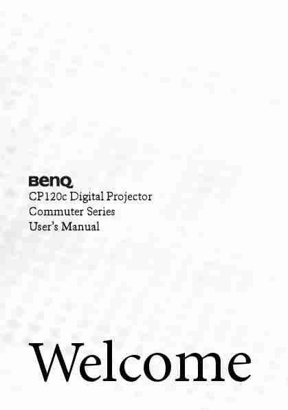 BenQ Projection Television CP120C-page_pdf